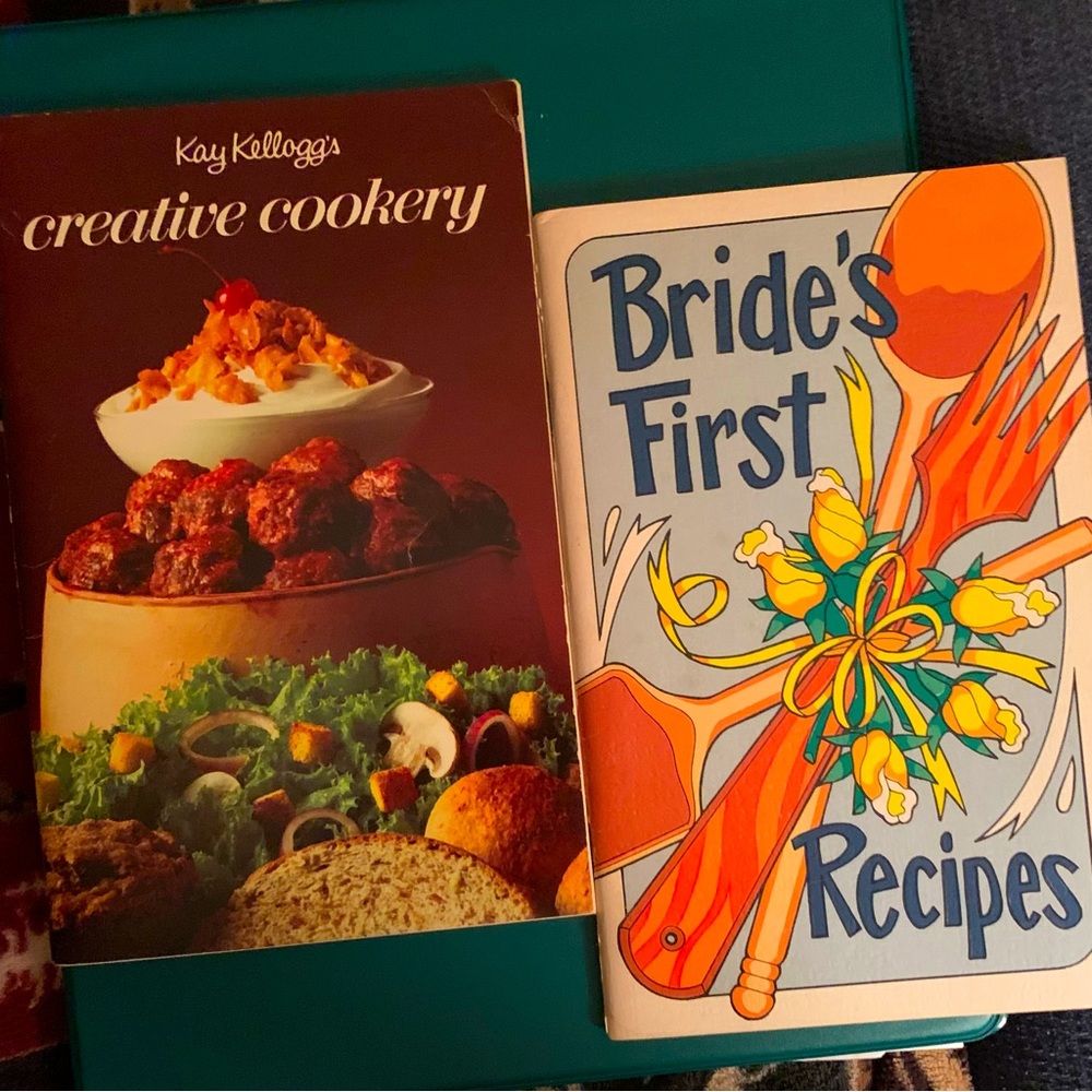 Vintage Cookbook(2) ~ Bride's First Recipes ~ Kay Kellogg's Creative Cookery